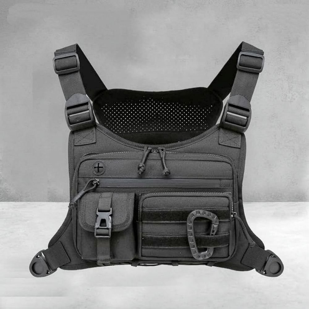メンズ用タクティカルチェストバッグ、オックスフォード素材、耐 - Outdoor Sport Climbing Gear のレビューと価格