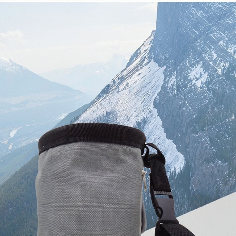 携帯用クライミングチョークバッグ、ナイロン素材、ウエストポー - Outdoor Sport Climbing Gear のレビューと価格